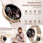 Smartwatch Feminino – Elegância, Saúde e Conectividade Total