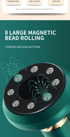 TriColor GuaSha Pro – Massajador Elétrico Anticelulite com Vácuo, Infravermelhos e Terapia de Scraping