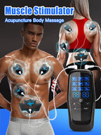 EMS Electric Muscle Stimulation USB Physiotherapy Tens Unit Machines Pulse Impulse Mini Full Body Massager Slimming Machine