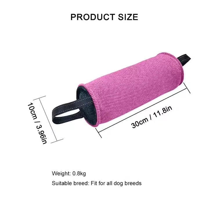 Stick de Mordida Resistente para Cães – Brinquedo Interativo de Treino e Limpeza Dentária