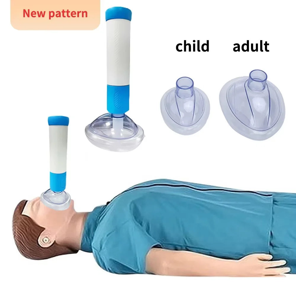 Anti Choking Automatic Device Life Saving Suction Emergency Anti Asphyxia Mask First Aid Kit Adults & Children Home Rescue