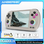 Anbernic RG40XX H 4.0” Handheld Game Console RG40XXH Retro Gaming Player 64G Preloaded 5000+ Games Portable Linux 64-bit System