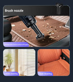 Cordless car vacuum cleaner, one-button dust removal, high-power portable vacuum cleaner, large suction mini vacuum cleaner.