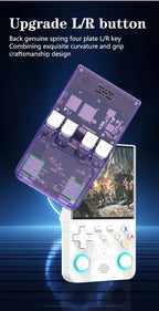 New ultra retro R36 handheld game console, 4.0-inch portable game console, Linux system, 128GB portable video game console.