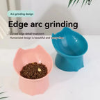 Pet Food Bowl Tilt High Bottom Neck Protector Antichoking Dog and Cat Water Bowl Antidumping Dog Non Slip Feeding Supplies