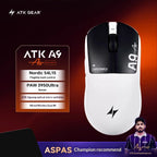 ATK DragonFly A9 Air Ultimate Wireless Gaming Mouse PAW3950 Ultra 42000DPI 750IPS 8KHz RGB Ergonomic Design for Windows MacOs