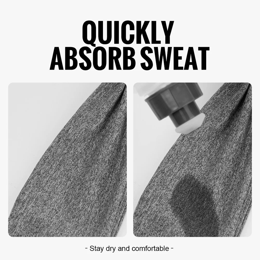 WRELS SweatBand Set – Faixas Desportivas Antiderrapantes e Antissuor (1/2/3 pcs)