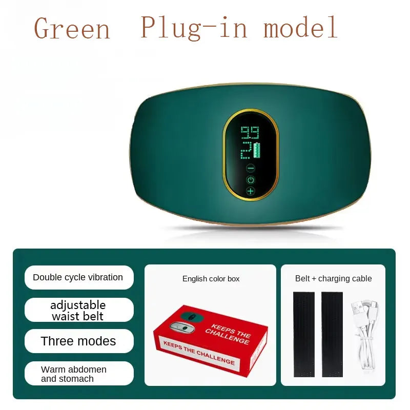 SlimVibe Pro – Máquina de Vibração Abdominal para Queima de Gordura e Definição da Cintura