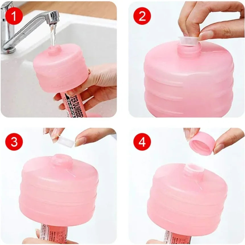 Halter de Água Portátil — Dumbbell Ajustável para Treino de Força e Tonificação