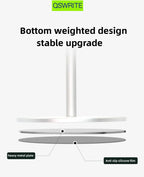 Suporte de Headphones em Nogueira — Design Minimalista em Madeira Maciça