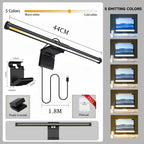 RGB LED Monitor Light Bar Stepless Dimmable Hanging Bar for Work And Gaming - Atmosphere Lamp for Screen Lighting Game Learning