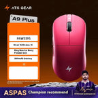 ATK DragonFly A9 Air Ultimate Wireless Gaming Mouse PAW3950 Ultra 42000DPI 750IPS 8KHz RGB Ergonomic Design for Windows MacOs