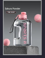 1.7L/2.7L/4L/5L Sports Water Bottle Gym Cycling Cup Portable Large Capacity Water Bottle For Fitness Camping Men Water Kellte