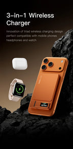 Lenovo 10000mAh Slim Power Bank — Magnético MagSafe Wireless 20W CCC