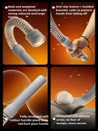 Fortalecedor de Braços com Mola Flexível — Conjunto de 2 para Bíceps e Tríceps