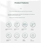 Aspirador Portátil 4‑em‑1 Sem Fios 2900000PA com Carregamento USB