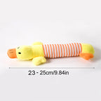 Funny Simulated Animal No Stuffing Dog Toy with Sneakers Durable Stuffingless Plush Squeaky Dog Chew Toy Crinkle Pet Squeak Toy