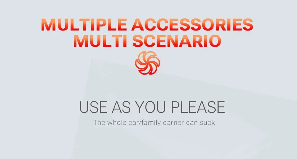 Mini Car Vacuum 98500Pa — Aspirador Portátil Sem Fios USB Super Potente