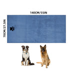 3 Size Options Microfiber Pet Bath Towel Embroidered Super Soft Absorbent Cat for Dogs Grooming Supplies