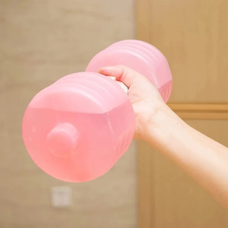 Halter de Água Portátil — Dumbbell Ajustável para Treino de Força e Tonificação