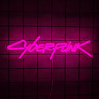Cyberpunk Neon Sign Game Led Sign for Wall Decor Shooting Games Neon Light for Gaming Room Man Cave Bedroom Decoration
