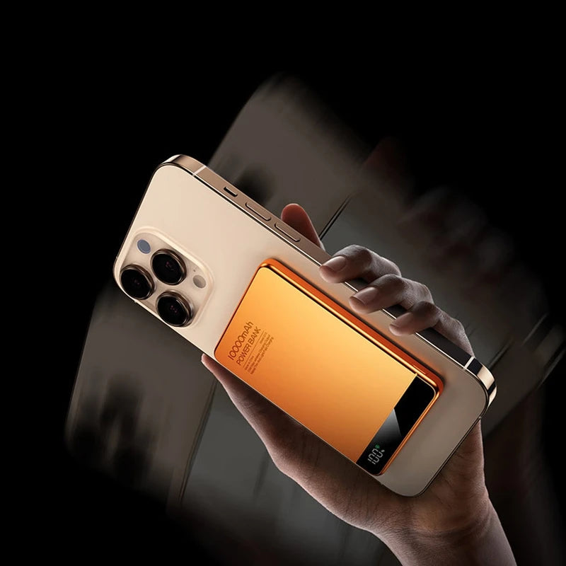 Lenovo 10000mAh UltraSlim Power Bank — Magnético Wireless