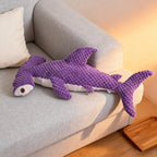 Peluche Tubarão Resistente com Som – Brinquedo Interativo de Dupla Camada