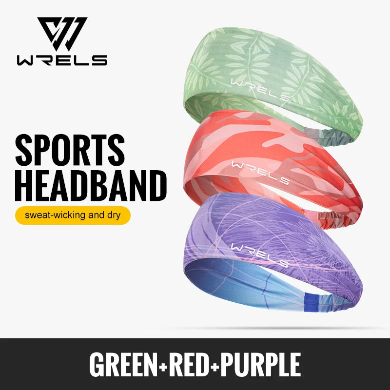 WRELS SweatBand Set – Faixas Desportivas Antiderrapantes e Antissuor (1/2/3 pcs)