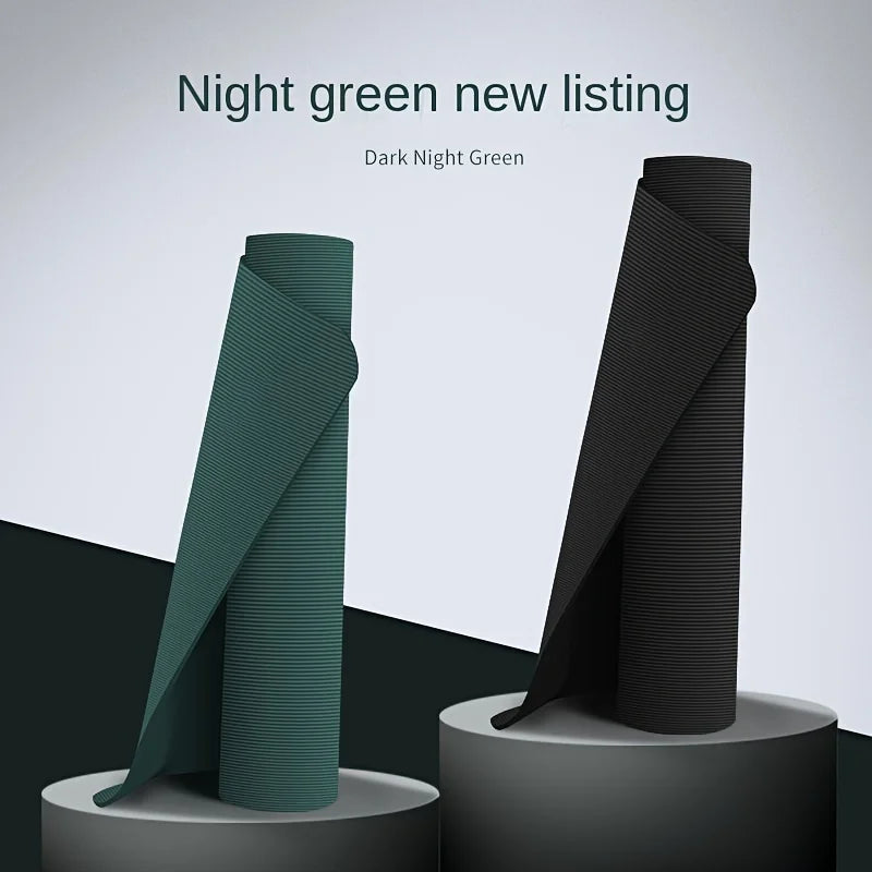 Tapete de Yoga NBR 15/20 mm Antiderrapante e Impermeável para Treino e Outdoor