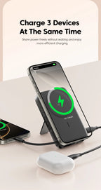 Toocki PowerBank 10000mAh — Magnético 15W MagSafe USB‑C PD 22.5W