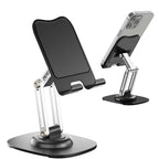 Tablet Stand 360° Rotation Universal Desk Holder Mount Detachable Arm for Cell Phone iPad iPhone Portable Desktop Stand