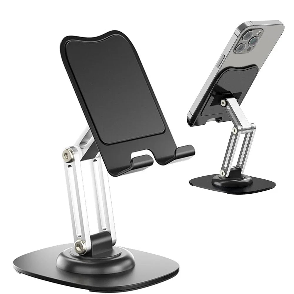 Tablet Stand 360° Rotation Universal Desk Holder Mount Detachable Arm for Cell Phone iPad iPhone Portable Desktop Stand