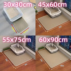 Extra Large Cat Litter Mat Heavy Duty Waterproof 2 Layer Non Slip Washable Pet Floor Protector Litter Box Sand Stopper