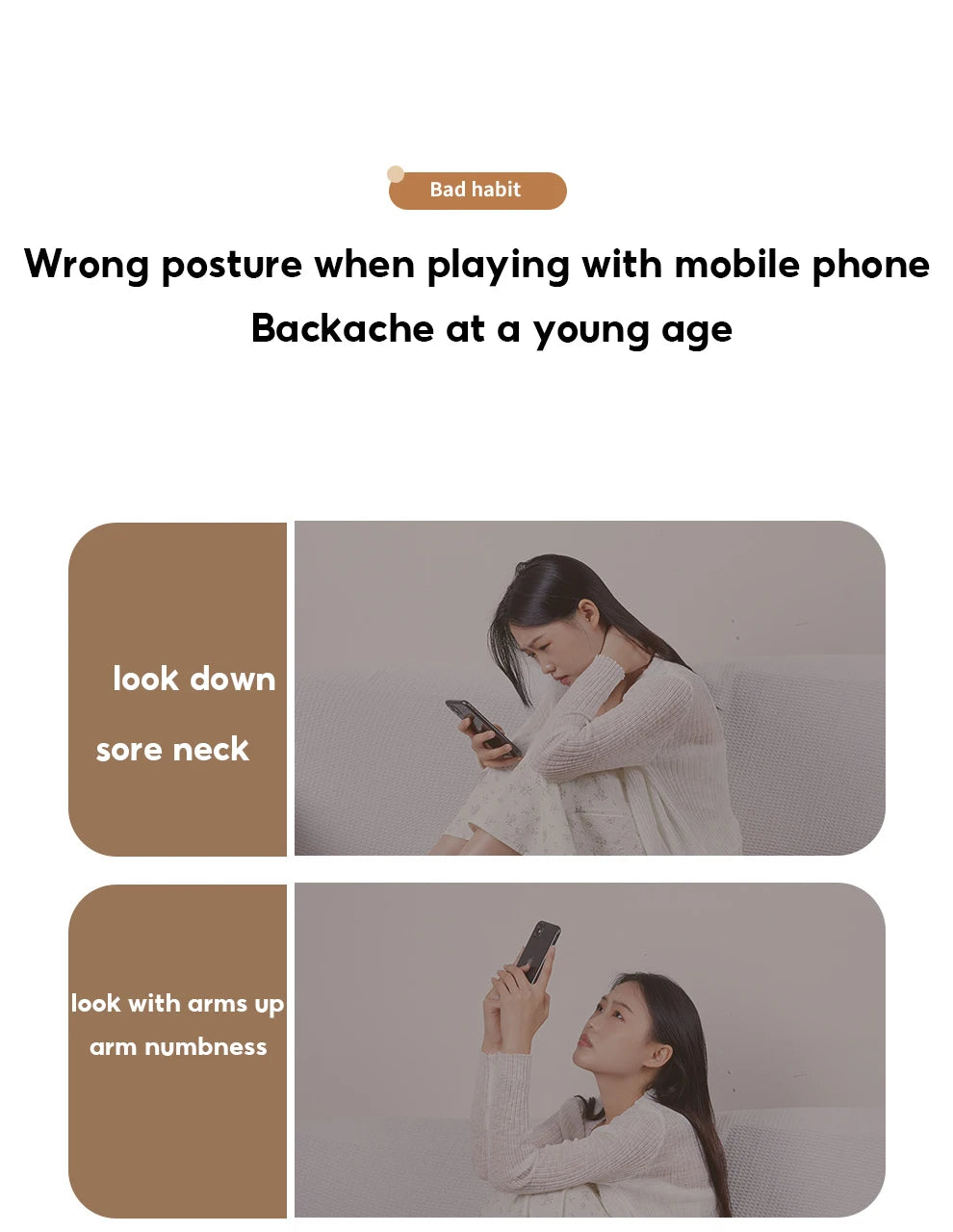 MoZhao Mobile Phone Magnetic Suction Stand Desktop Mobile Phone Stand Lift Adjustment Magsafe for IPhone 12/14/13promax TikTOK