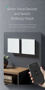 BSEED WiFi Touch Switch — Tomada EU com USB‑C Tuya Smart Life