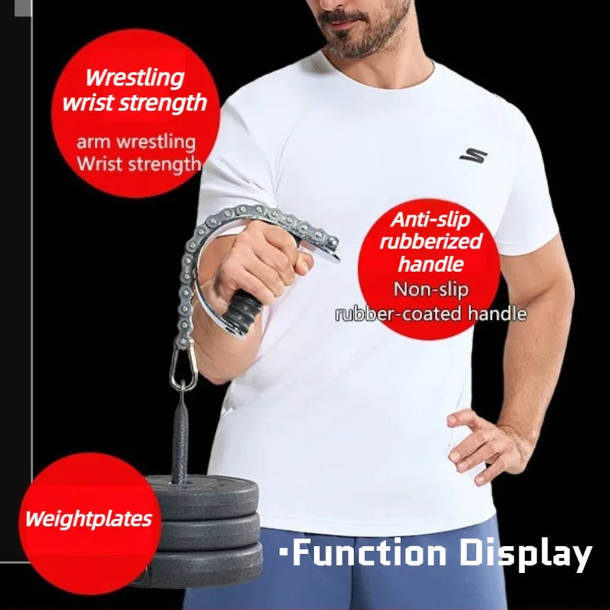 Fortalecedor de Pulso com Resistência Ajustável