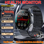 2026 New Smart Watch ECG+PPG Health Monitoring Blood Pressure Uric Acid Fitness Tracker Clock Sport Call Smartwatch Customizable Dial