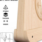 Wooden Deadlift Barbell Jack Barbell Lift Jack for Weight Training Bar, Barbell Stand Suitable for Loading/Unloading Barbell Bar