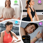 Pulseira Inteligente Feminina – Estilo, Fitness e Resistência à Água