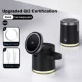 2025 New Qi2 Wireless Charger 3-in-1 Fast Charging Station Stand Folding Holder for iPhone16 15 14 ProMax Airpods Apple Watch