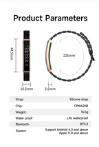 Pulseira Inteligente Feminina – Estilo, Fitness e Resistência à Água