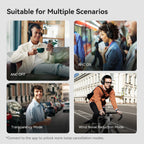 OneOdio A6 — Headphones Over‑Ear ANC 48 dB com LDAC Hi‑Res e App