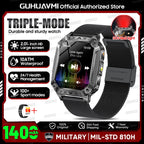 Smartwatch Militar 2026 – Robustez Extrema, Lanterna LED e Autonomia XL