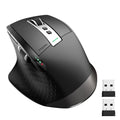 Rapoo 2026 New MT710L Wireless Multimode Rechargeable Ergonomic Mouse 4000 DPI Bluetooth Mouse Easy-Switch Up to 4 Devices
