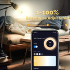 MOES Tuya ST64 Smart Bulb — LED RGB 2700–6500K WiFi Alexa