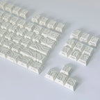 Line Gradient Side Shine Through Keycaps Cherry Profile PBT Custom Keycaps for 60% 65% 75% 96% 98% 100% Mechanical Keyboard