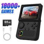 AISLPC R36T Retro TV Handheld Game Console 22000+Games EmuELEC System 3.5 Inch IPS Screen 64/128GB Portable Pocket Video Player