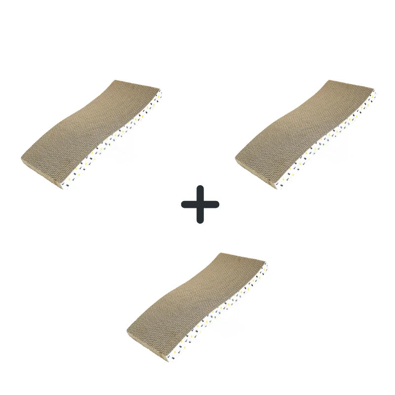 Cat Scratchers Cardboard Cat Scratching Board Durable Grind Claws Corrugated Paper Pets Sofa for Indoor Cats Kittens