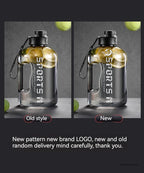 1.7L/2.7L/4L/5L Sports Water Bottle Gym Cycling Cup Portable Large Capacity Water Bottle For Fitness Camping Men Water Kellte