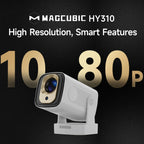Magcubic HY310 Android 11 Projector 4K Native 1080P Auto Focus Native 330ANSI Dual Wifi BT5. 4 Air Mouse Voice Home Outdoor Movie